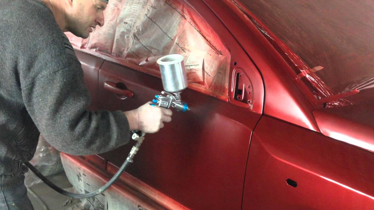 Нанесение авто лака и Нанесение авто лака и