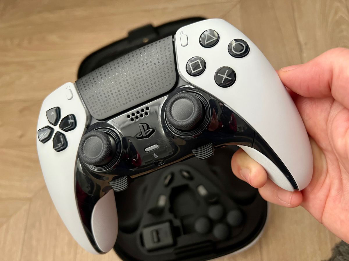 PS5 Pro Controller DualSense Edge Hunt White