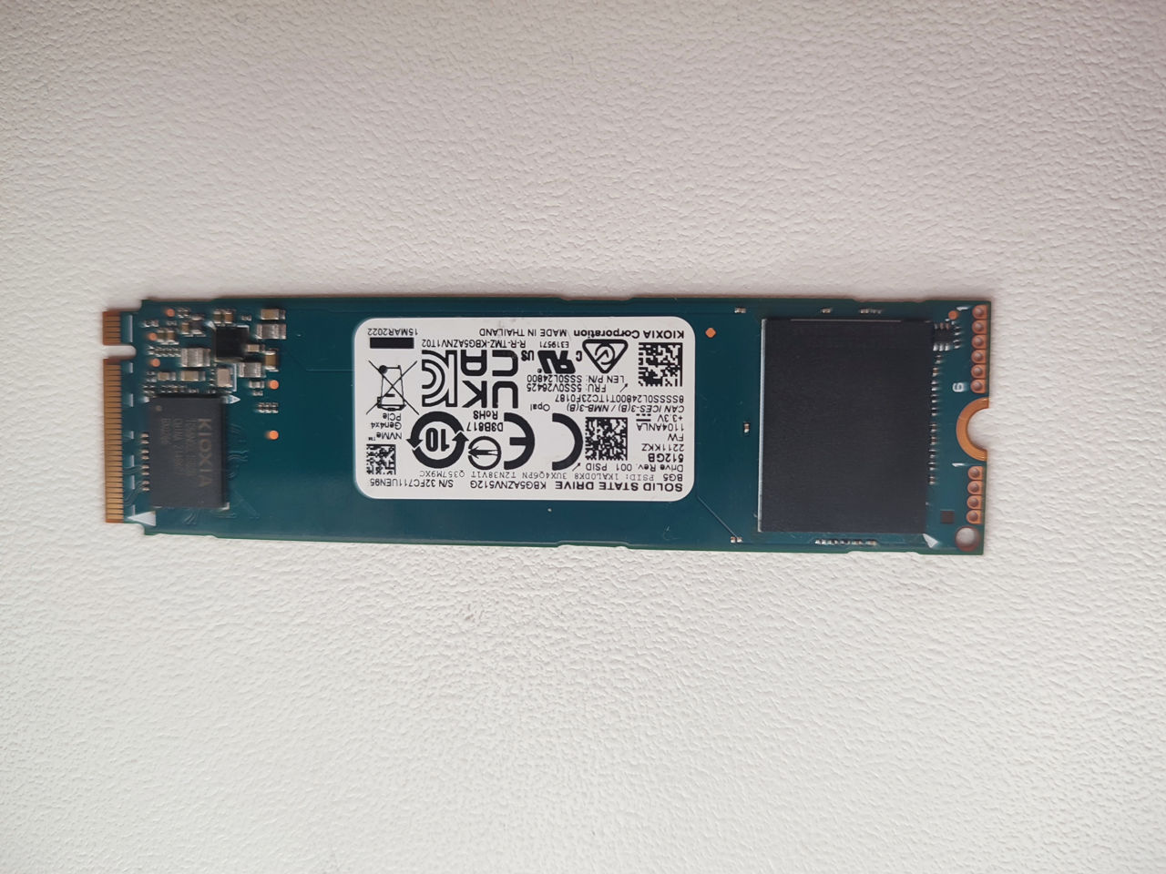 128 512 GB SSD M 2 NVMe PCIe 3 0 4 0 Apple Samsung Kioxia