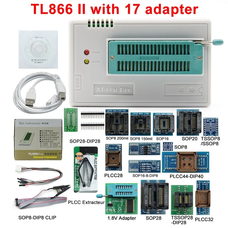 TL866II Plus Универсальный программатор