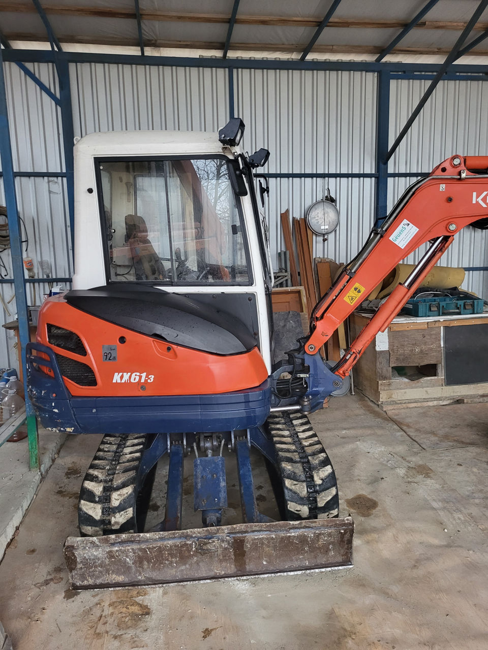 Exavator Kubota Kx T