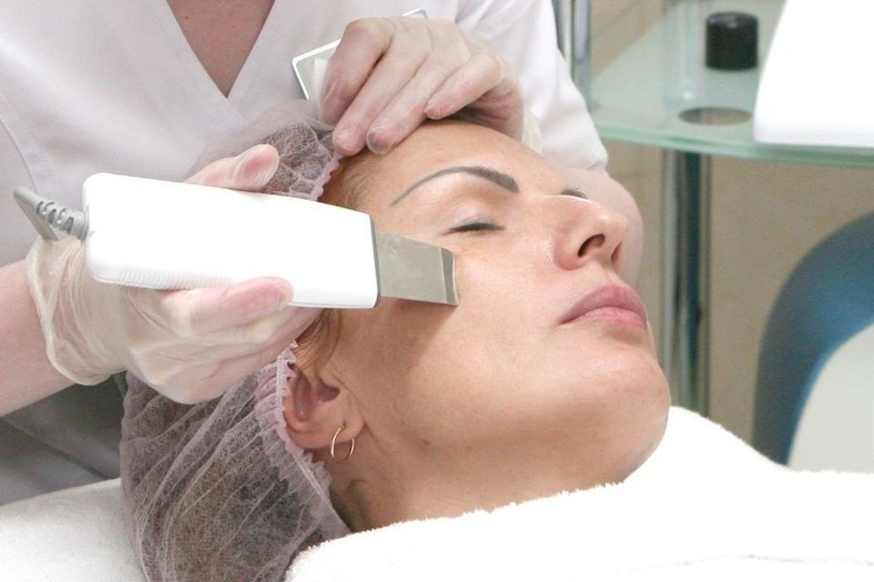 Ultrasonic facial machine jellen