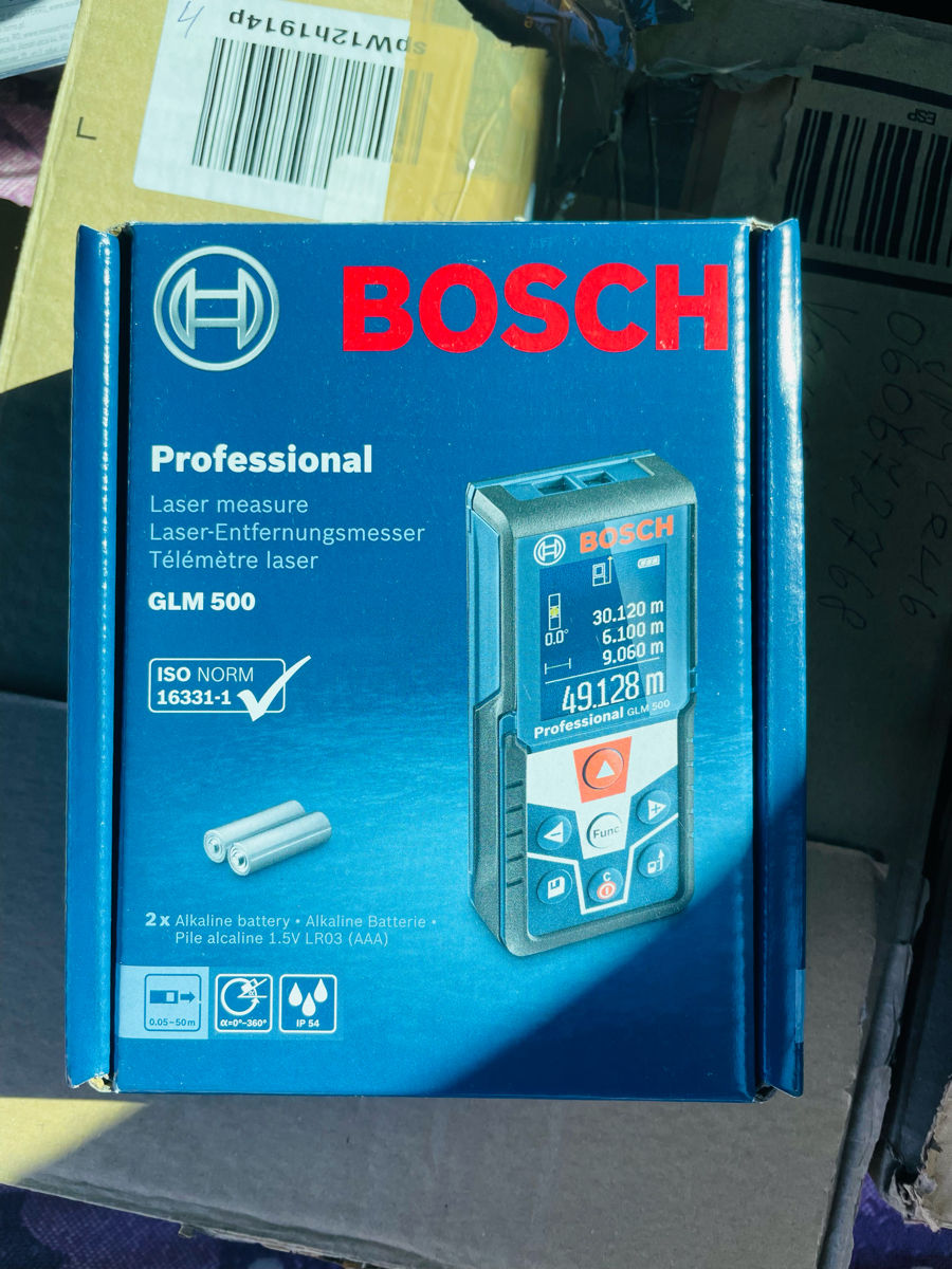 Лазерный Уровень Рулетка Bosch GLM 500