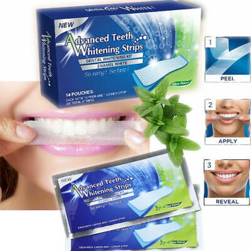 Набор MySmile для отбеливания зубов Полоски Advanced Teeth Whitening