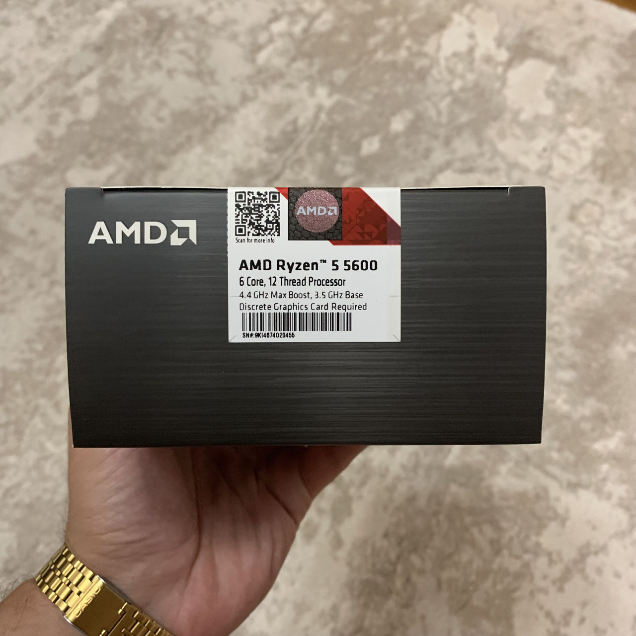 AMD Ryzen 5 5600 Box