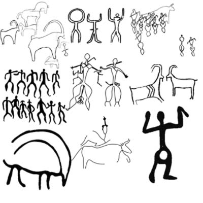 Детям о наскальный рисунок Детям о наскальный рисунок