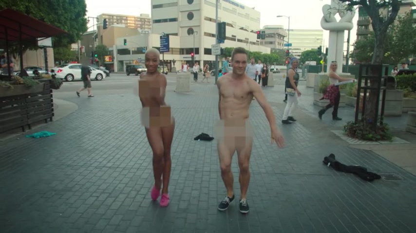 Naked people dancing