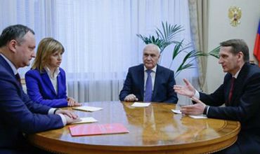 Игорь Додон проинформировал Председателя Госдумы о политической ситуации в Молдове.