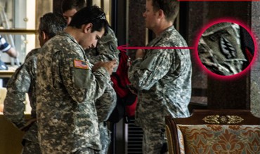 В пресс-службе Министерства обороны были удивлены фактом появления американских "военнослужащих". Фото: tchest.org.