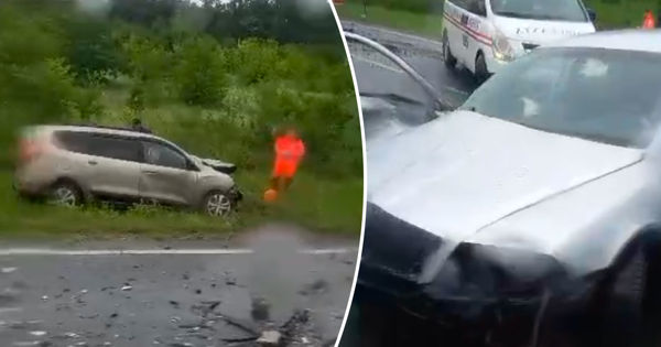 Două automobile s au ciocnit frontal în raionul Ialoveni Sunt victime