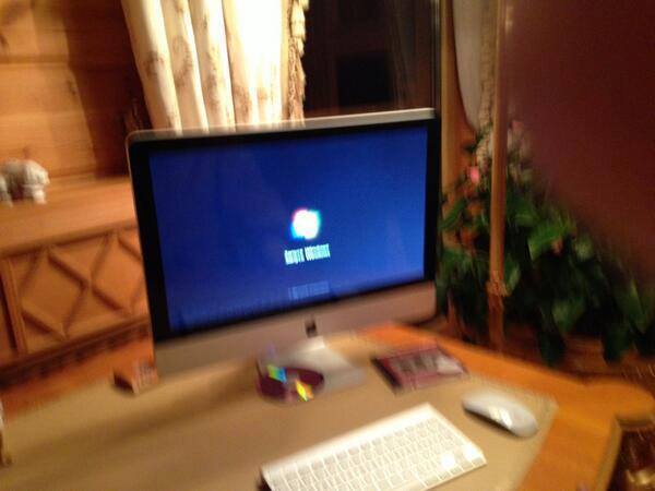 У Януковича на компьютеры Macintosh установили Windows