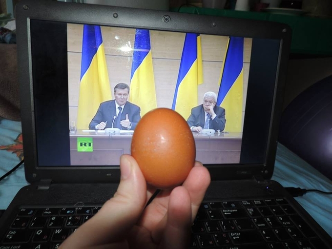 Интернет-мемы на тему выступления Януковича в Ростове-на-Дону
