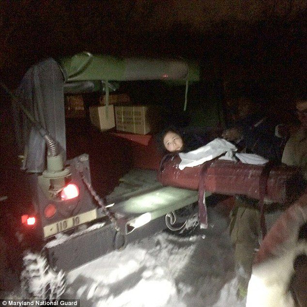 Американка провела три дня в снежном плену в своем автомобиле