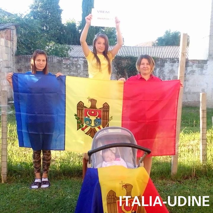 Moldovenii protestează și în alte țări europene
