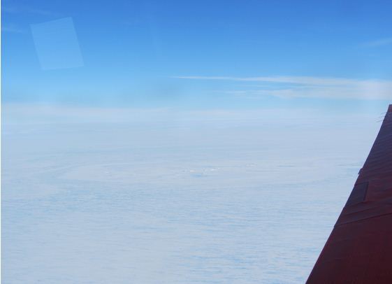 В Антарктиде обнаружен след упавшего метеорита
