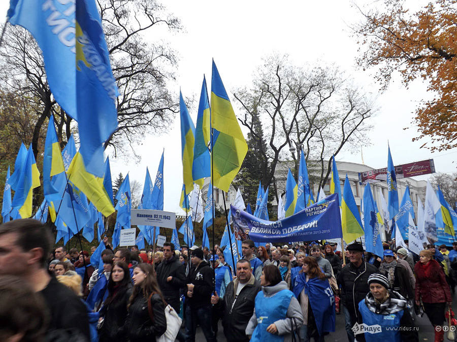 В Киеве состоялся марш памяти