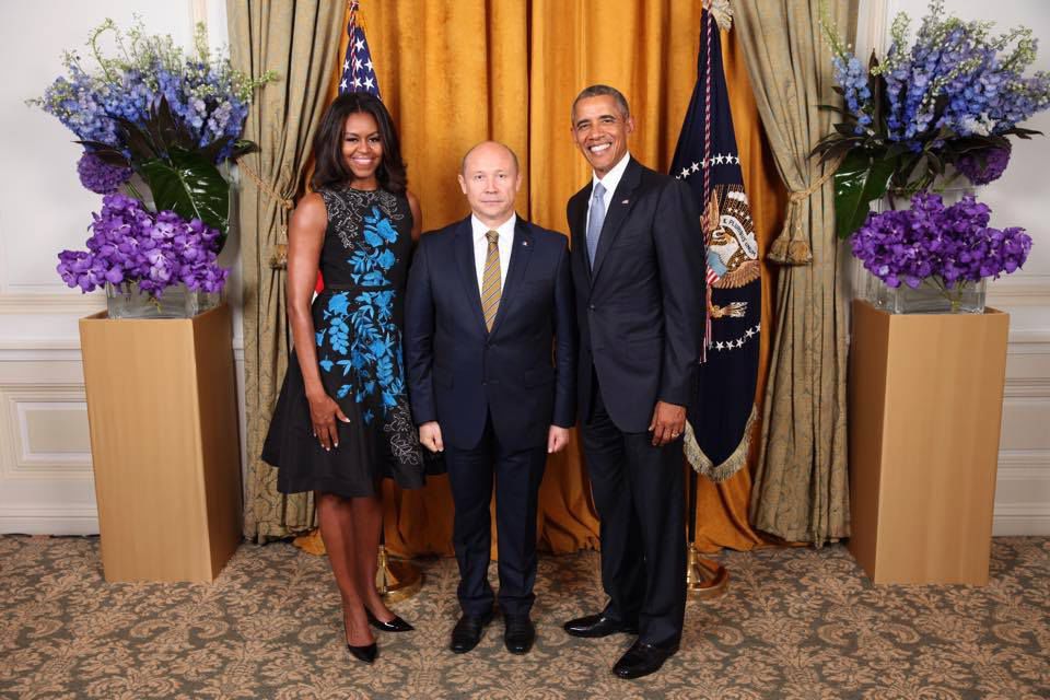 Premierul Streleț, alături de Michelle și Barack Obama