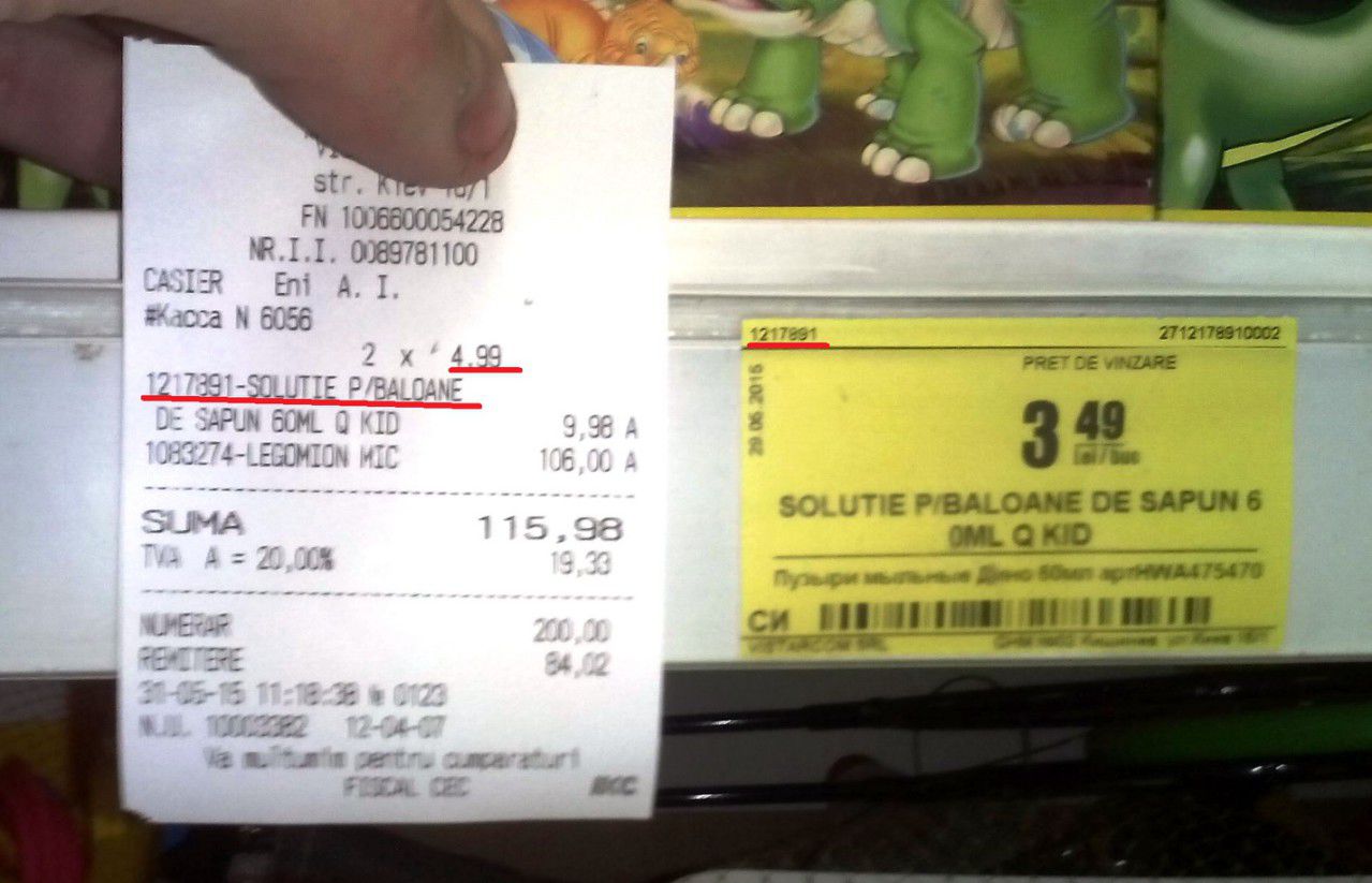 Ce l-a revoltat la culme pe un cumpărător din Capitală
