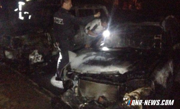 В Закарпатье цыгане разобрали сожженный джип прокурора на металлолом