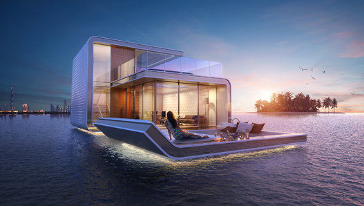 Noua modă a bogaților de la Dubai: Casele construite în ocean