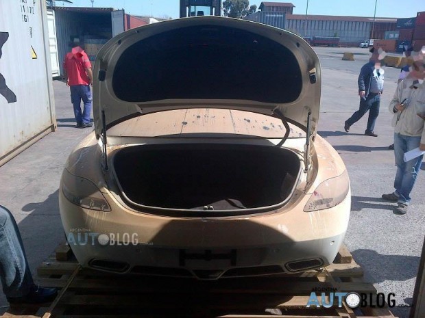 Cum arata un Mercedes SLS dupa inec