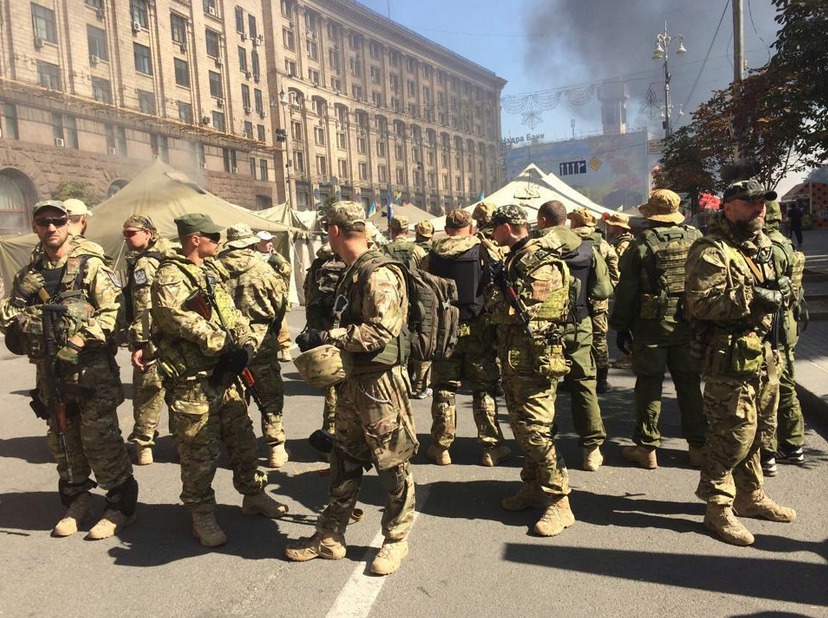 "Зачистка" Майдана в Киеве: есть раненые