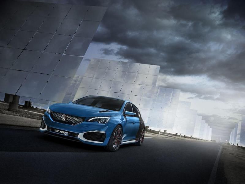Peugeot 308 R стал гибридным и 500-сильным
