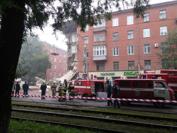 В Перми рухнул жилой дом