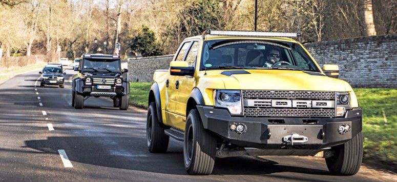 Тест-драйв от Top Gear: «монстры» 4X4²