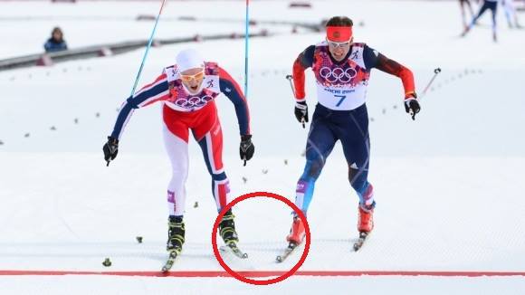 Российские лыжники и скандал на финише скиатлона