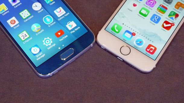 iPhone 6 против Galaxy S6: сравнение дизайна