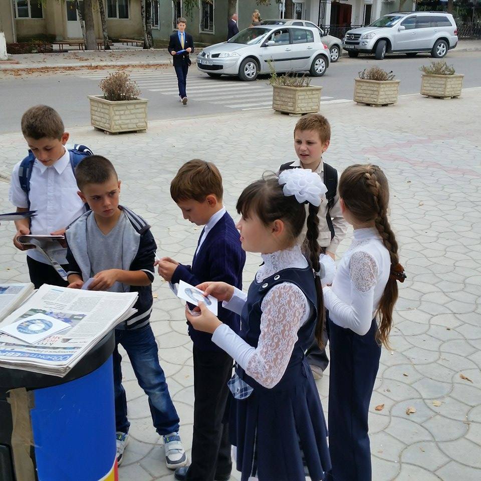 Locuitorii din Sngerei sunt acum mai informați datorită caravanei „Europa pentru fiecare”