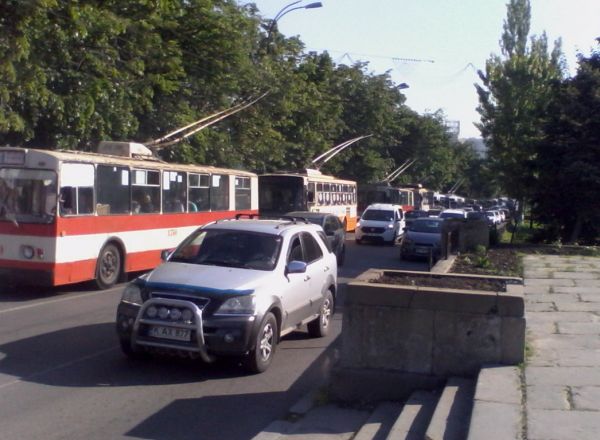 Ambuteiaje kilometrice în capitală din cauza unui accident