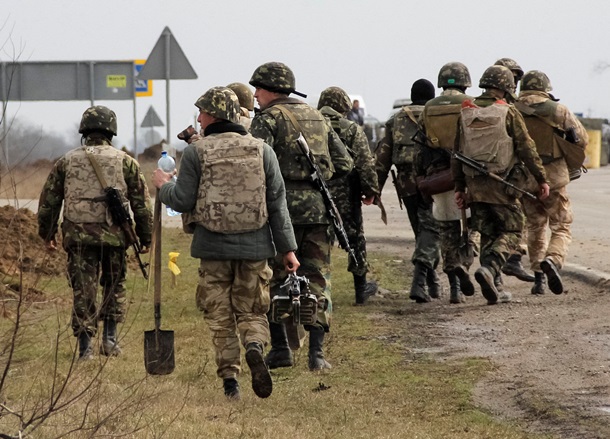 Украинская армия в действии. Фоторепортаж с блокпостов на границах с Крымом