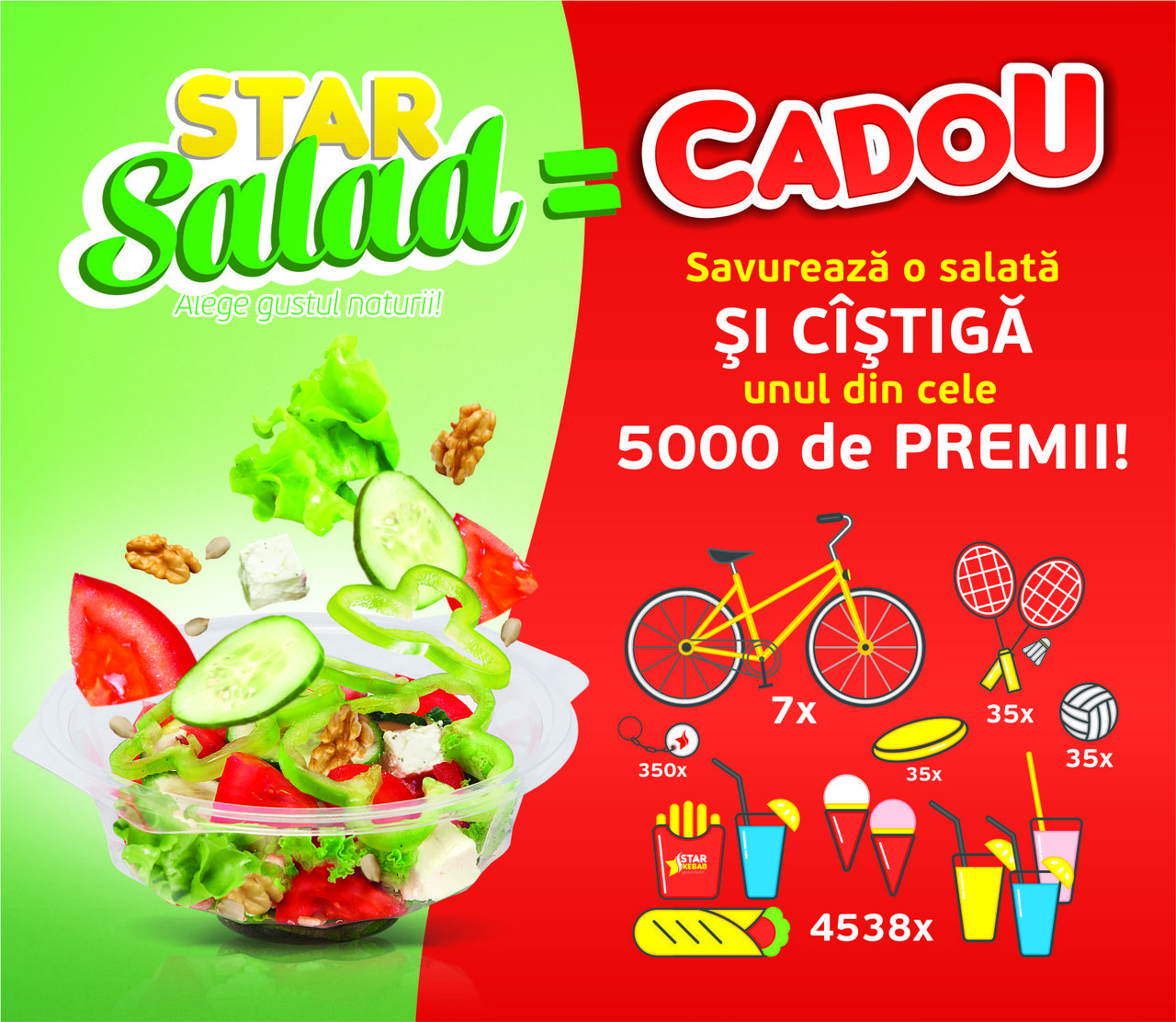 Star Kebab. Пять тысяч призов за вкусный салат