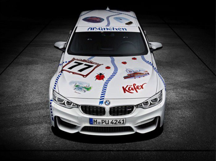 BMW face un exemplar special de M3 pentru Oktoberfest 2015