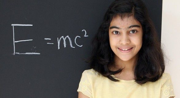 Fetiță de 12 ani, cu un IQ mai mare decât Albert Einstein
