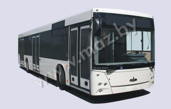 Cum vor arăta autobuzele MAZ asamblate la Chișinău