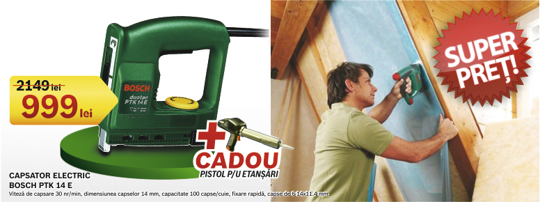 Bosch: Cadou şi reducerii de până la 50%!