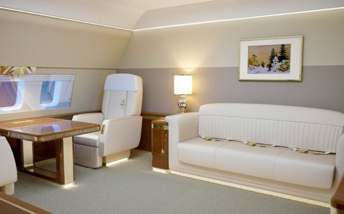 Cum arată avionul lui Vladimir Putin