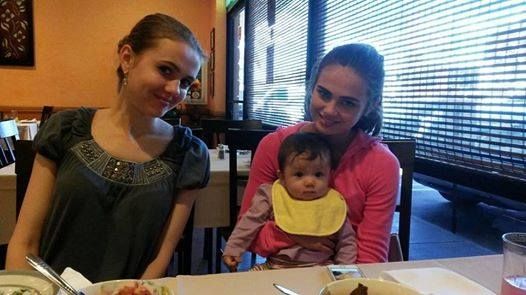 Xenia Deli o răsfață pe nepoata Lenuței Burghilă