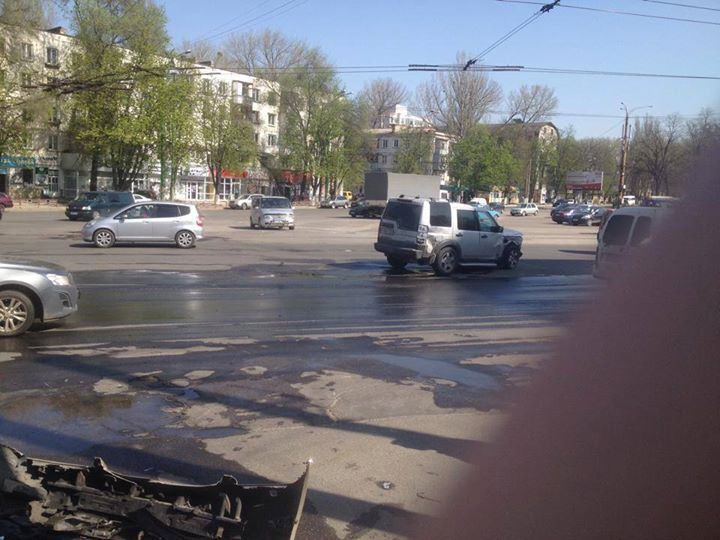 Accident de lux în capitală