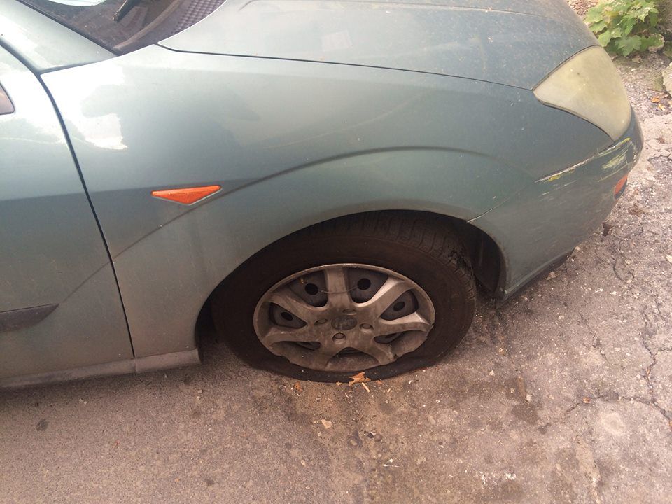 Grigore Petrenco s-a ales cu roțile automobilului sparte