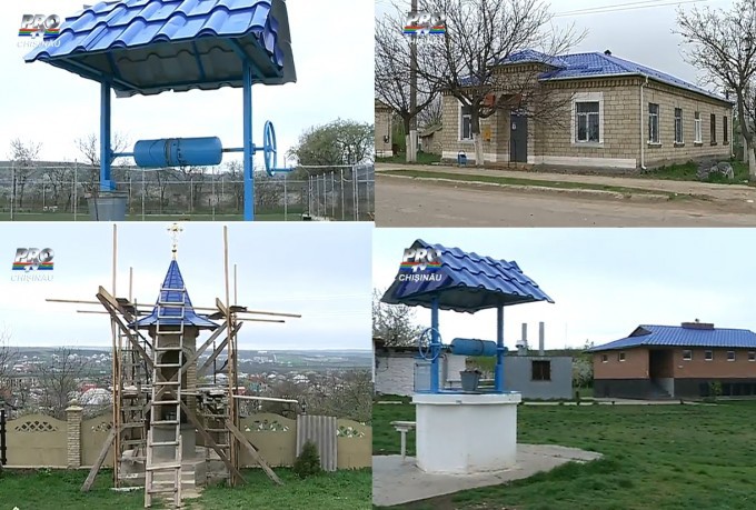 Власти молдавских районов окрашивают здания примэрий в партийные цвета