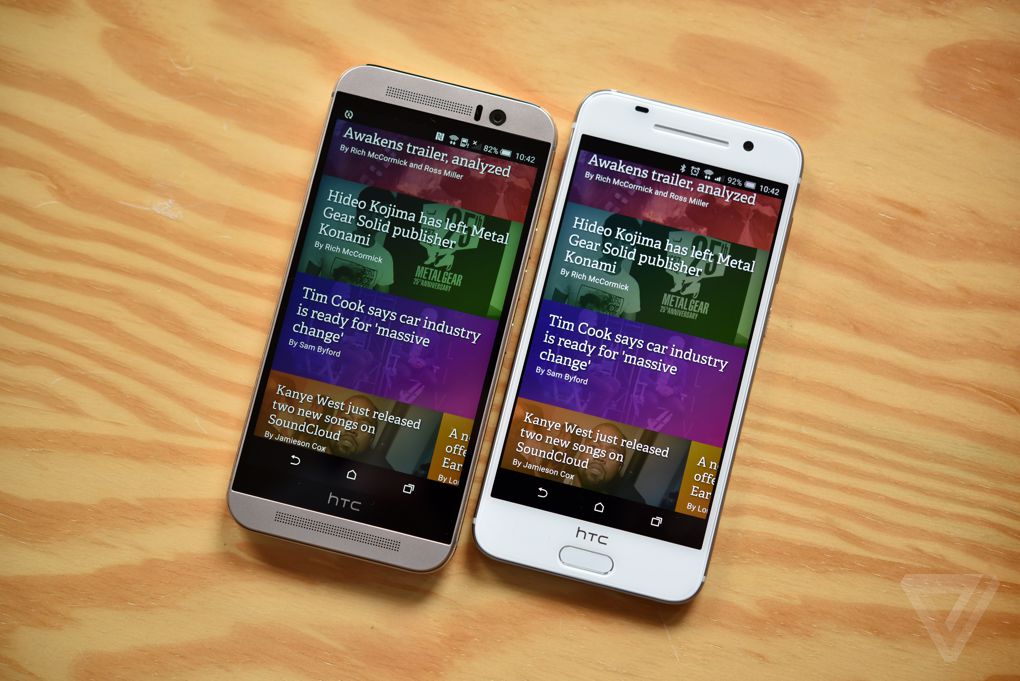 HTC One A9 представлен официально