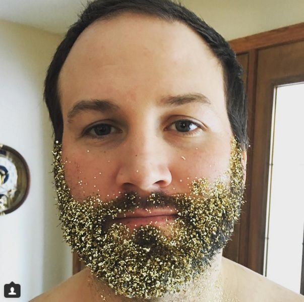 Блестящие бороды стали новым хитом Instagam
