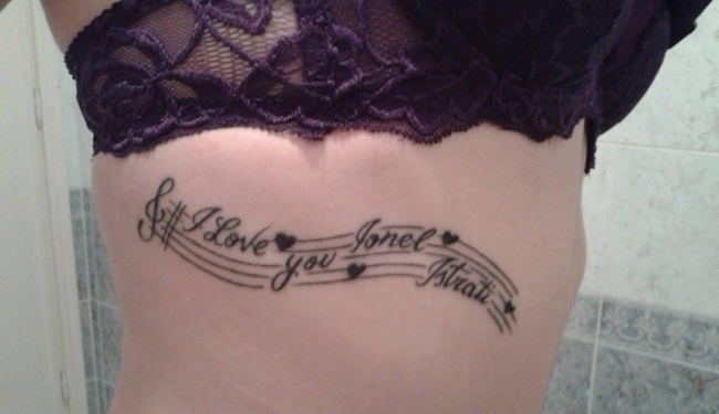 "I love you, Ionel Istrati"