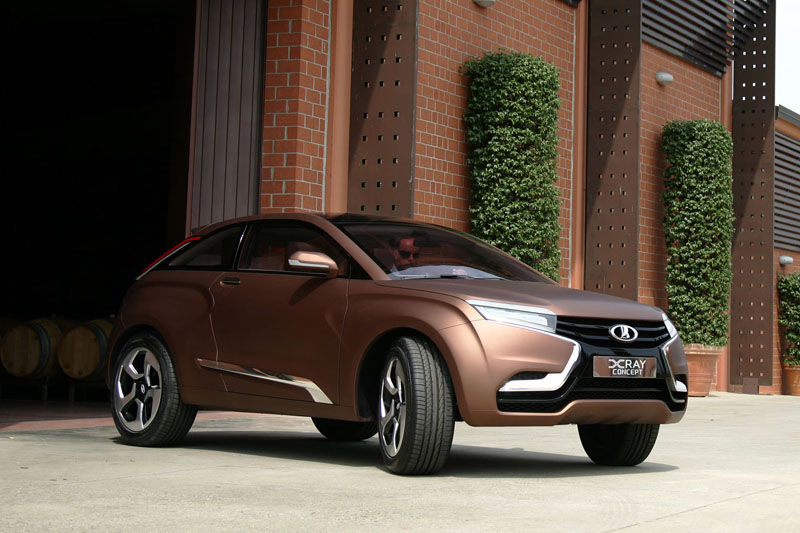 Новый кроссовер Lada испытывают в Германии