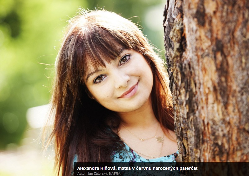 Cum arată în prezent Alexandra Kinova, prima femeie din Cehia care a născut cvintupli