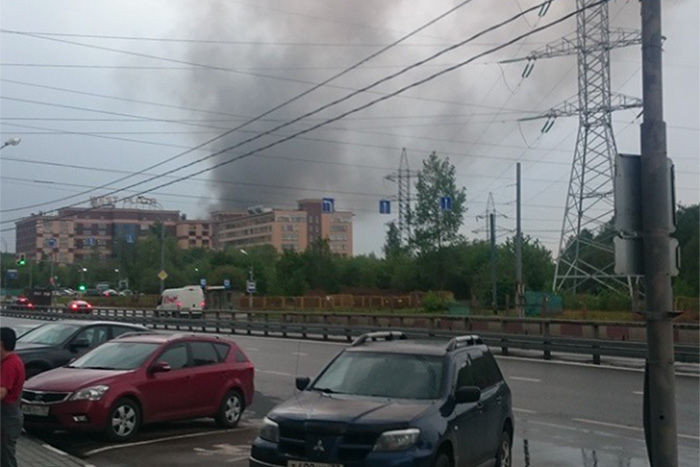 На западе Москвы прогремел взрыв